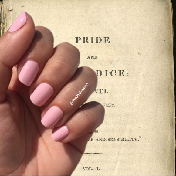 5/$25 color street nail wraps solid pastel diy spa kit charleston blush - Picture 3 of 3